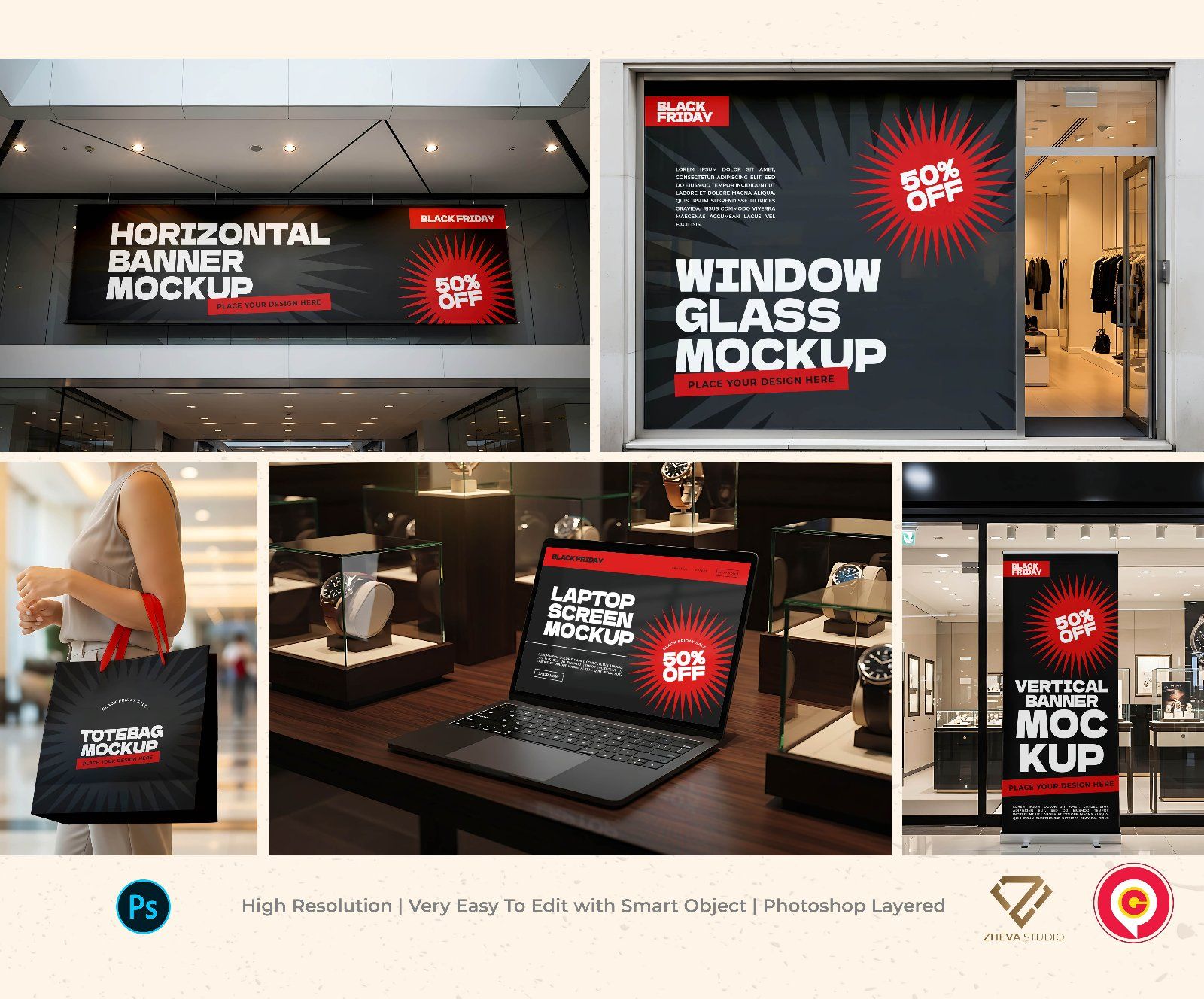 Premium Event Black Friday Mockup — image 1