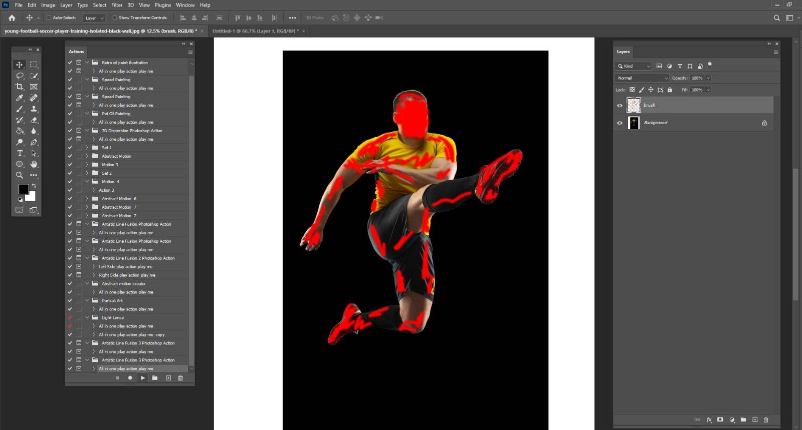 50 Artistic Line Fusion Action — image 8