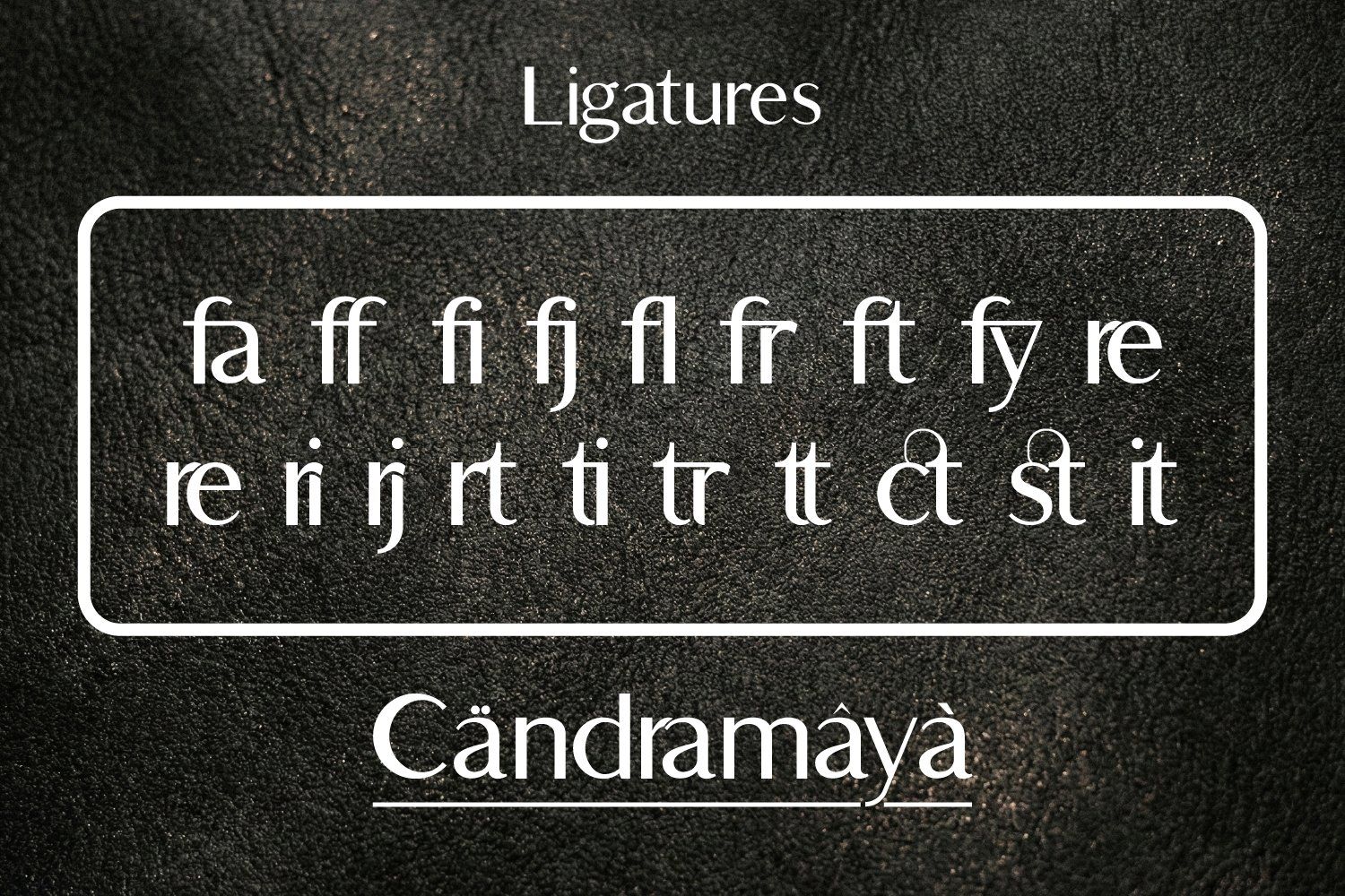 Candramaya Luxury Font — image 7