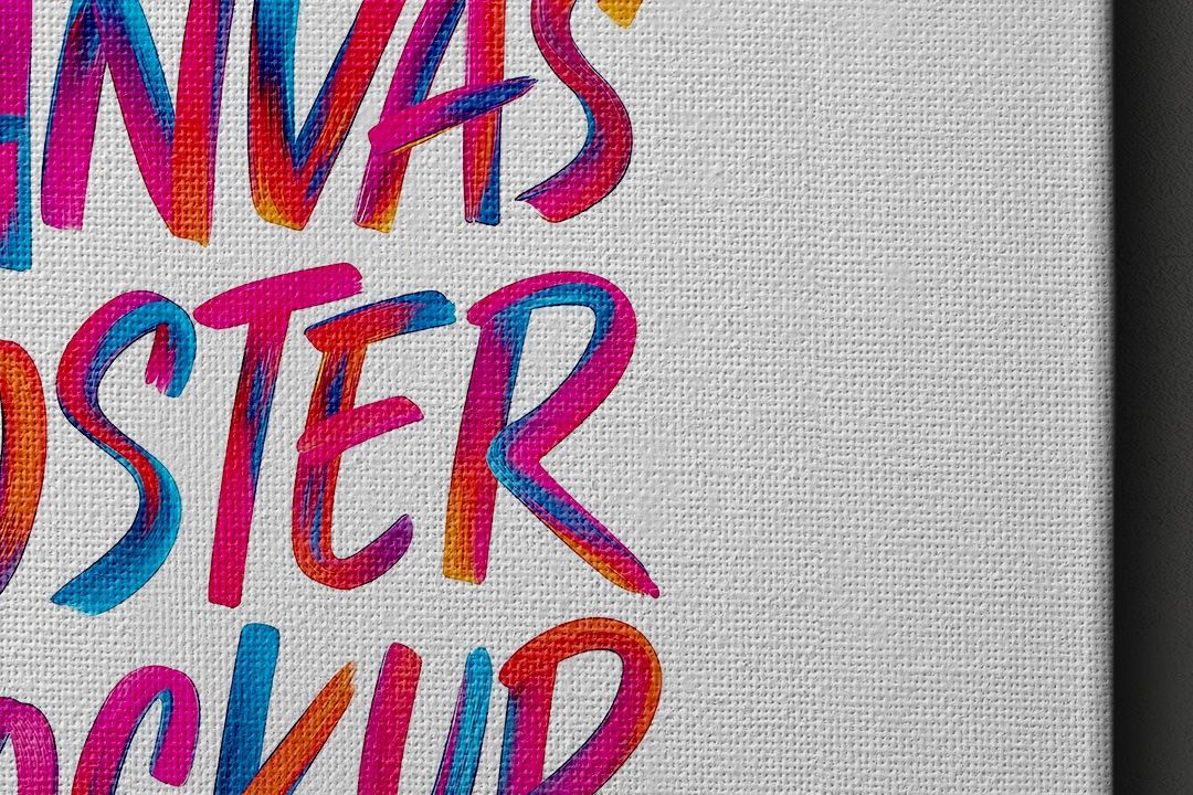 Canvas Mockup Set 12 x 16 in (3 Objects) — image 3