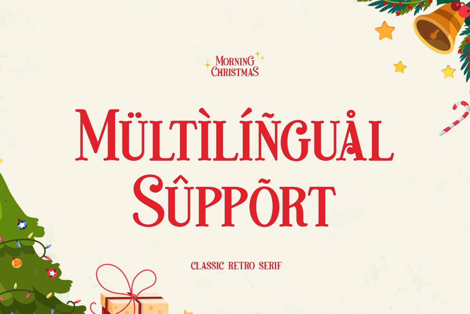 Morning Christmas | Classic Serif for Christmas — image 8