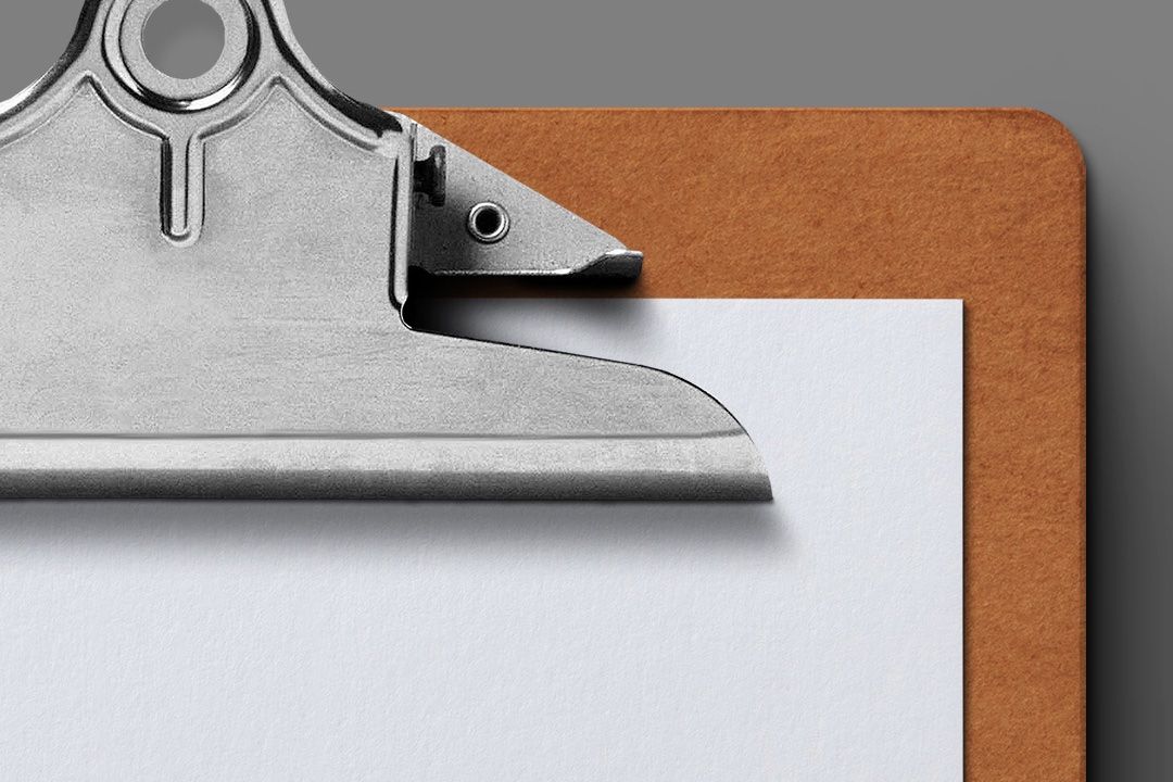 Clipboard Mockup Set - A4 Paper Layout (6 Objects) — image 3