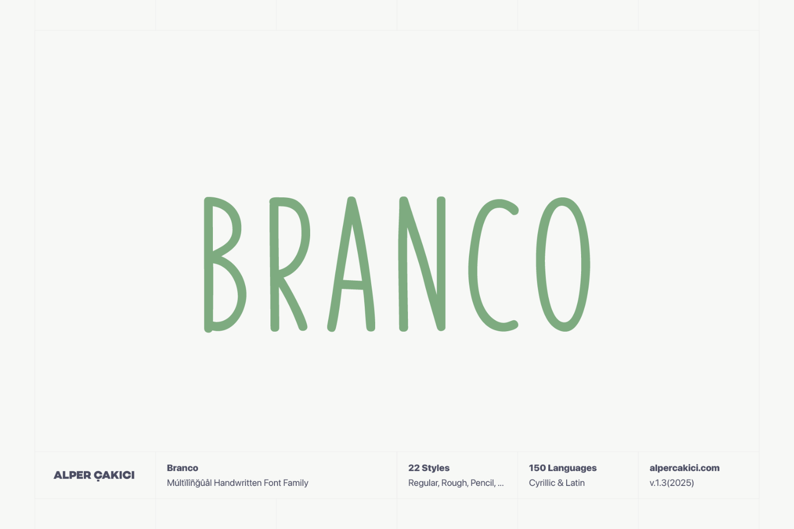 Branco - Múltïlîñgûål Handmade Family — image 1