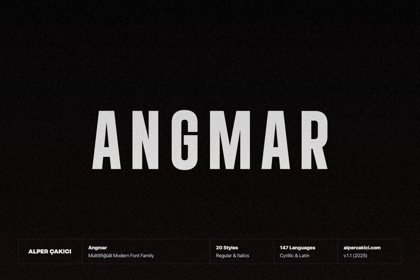 Angmar - Geometric Sans - 20 Fonts — image 1