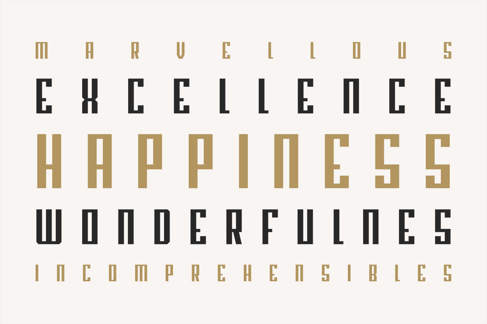 Blank - Modern Font Family - 36 Fonts — image 3