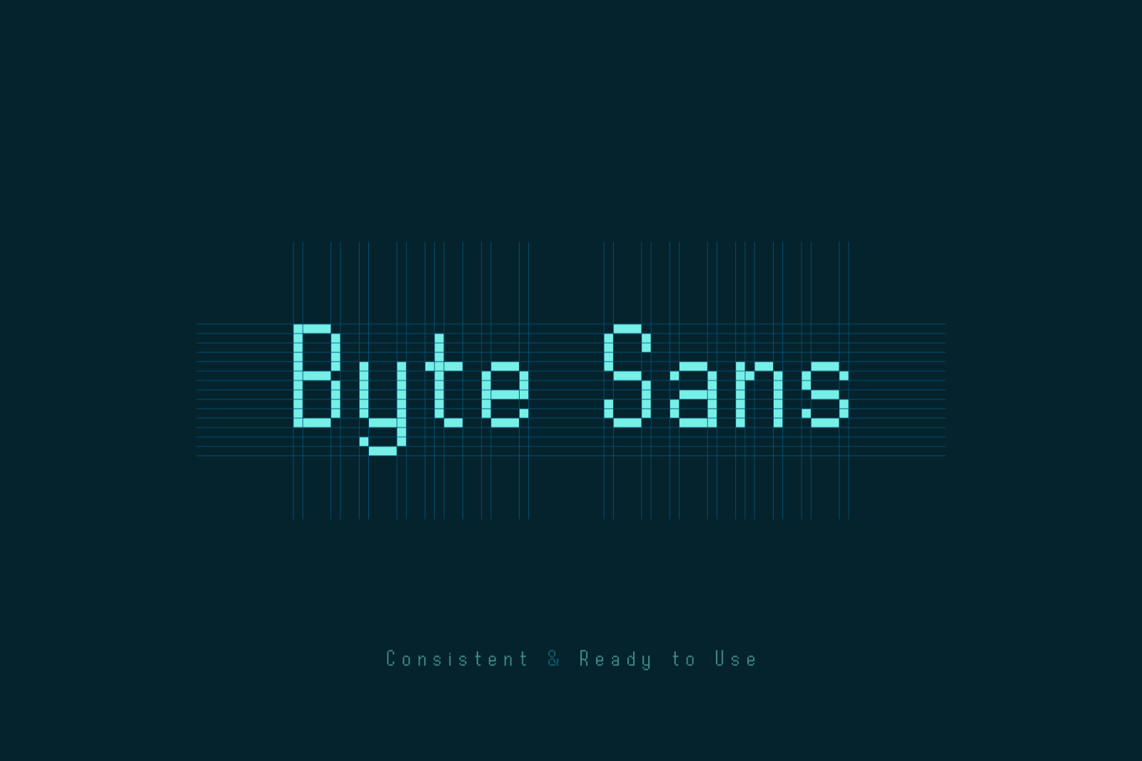 Byte Sans – Retro Pixel Font Family — image 12