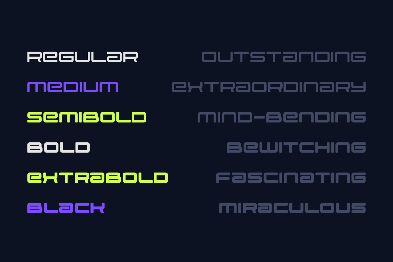 Aerios – A Futuristic Geometric Typeface — image 7
