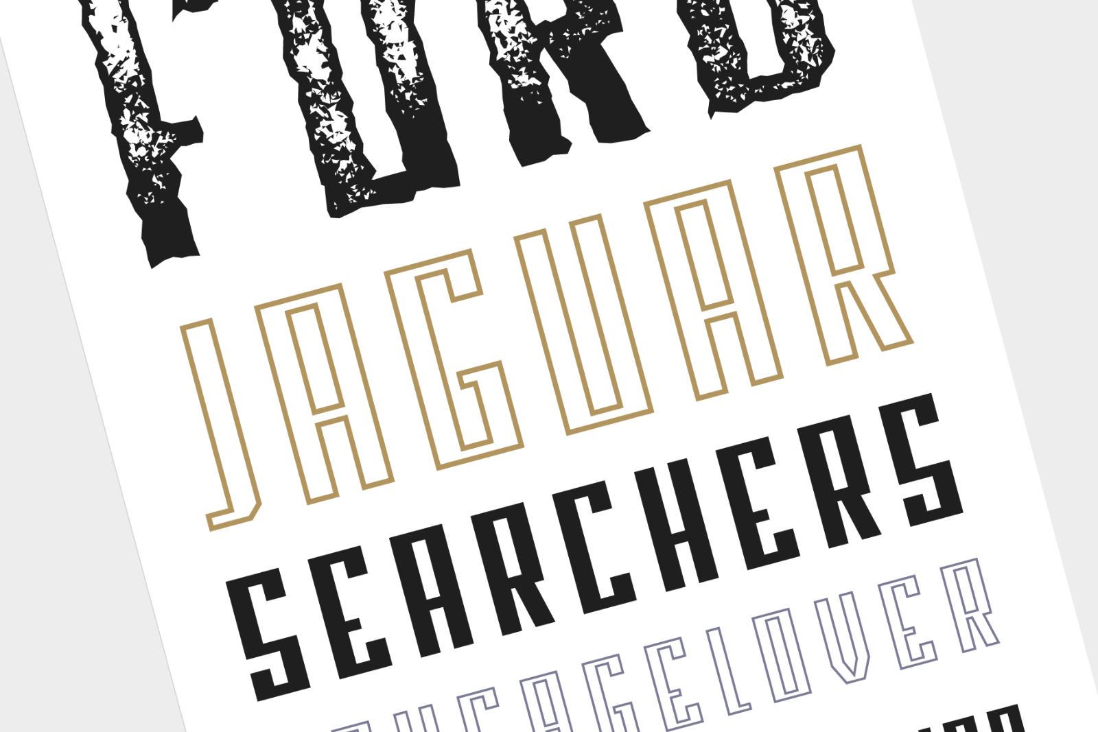 Blank - Modern Font Family - 36 Fonts — image 8