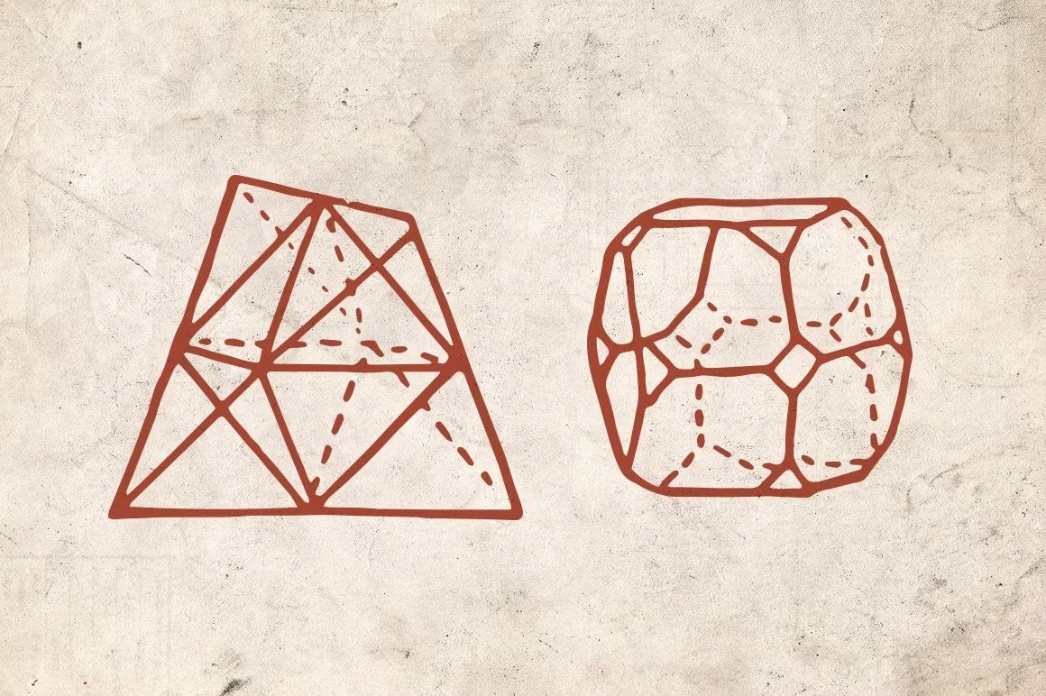Hand Drawn - Geometric Shapes — image 3