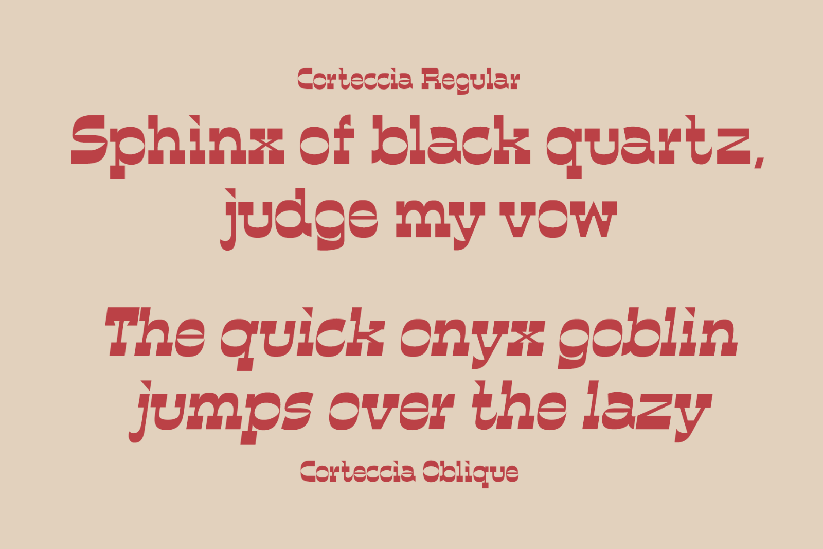 Corteccia: Vintage Display Font — image 5