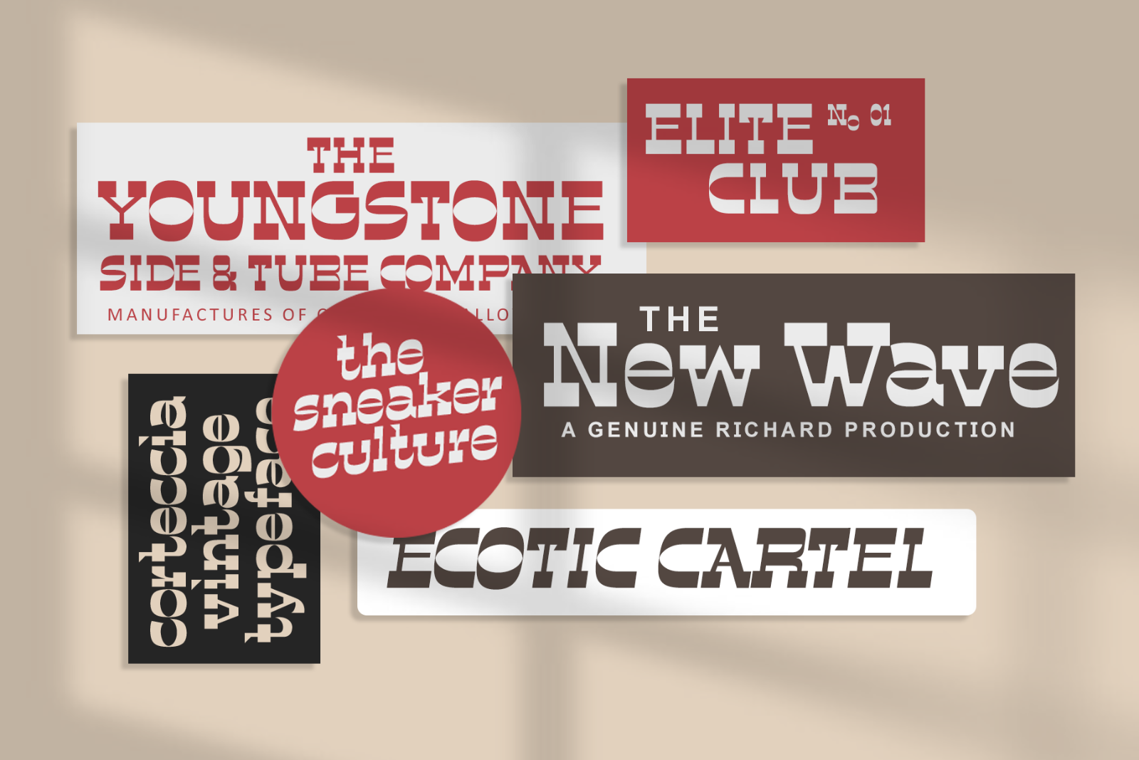 Corteccia: Vintage Display Font — image 7