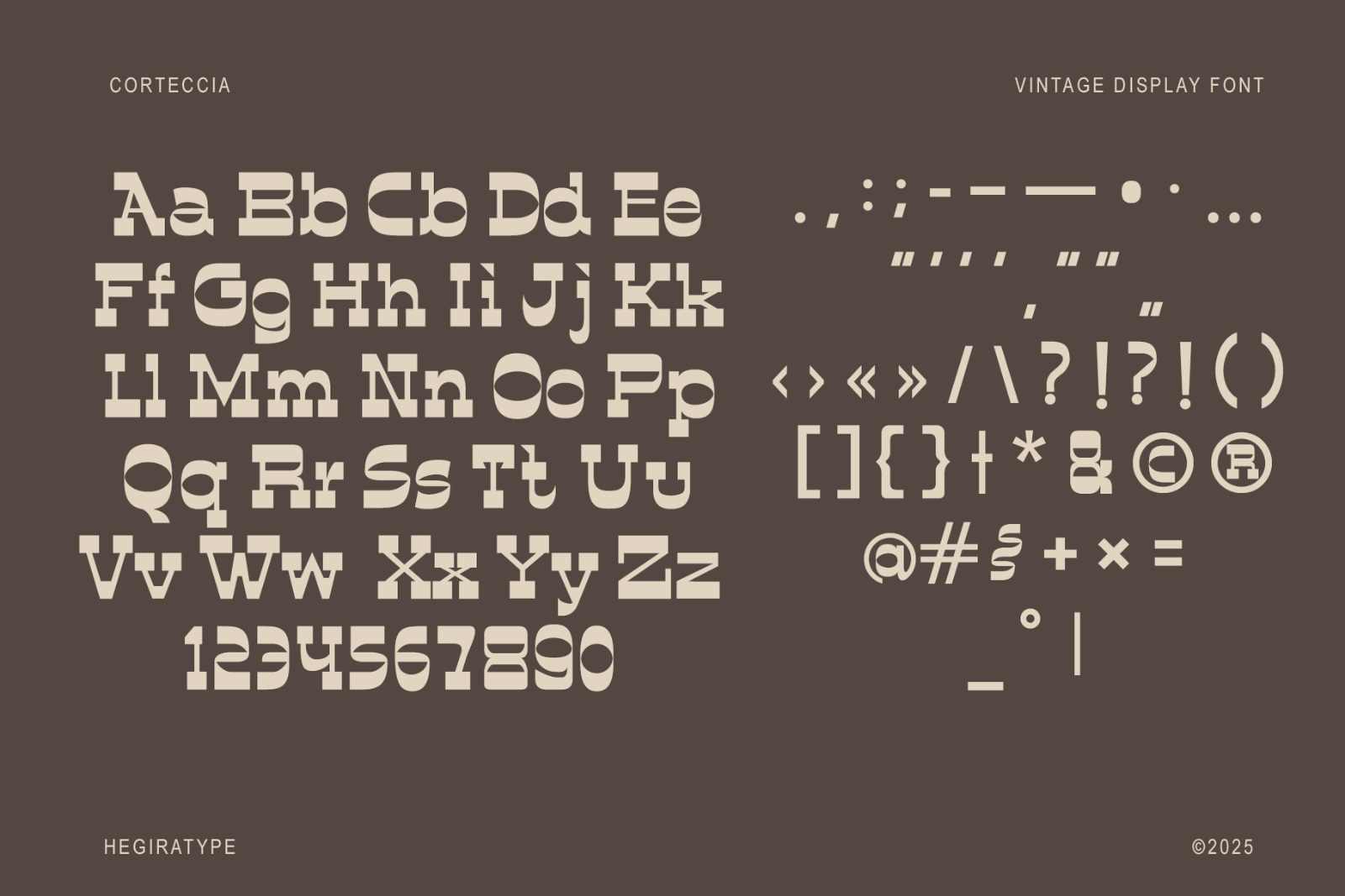Corteccia: Vintage Display Font — image 8
