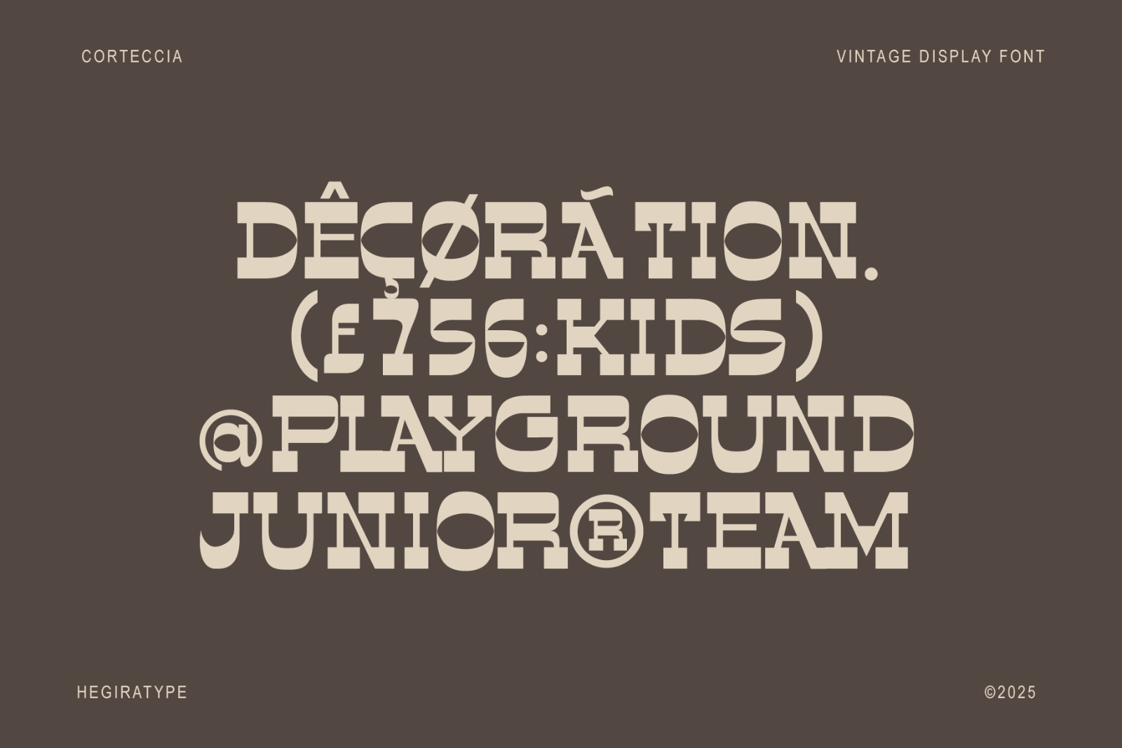 Corteccia: Vintage Display Font — image 9