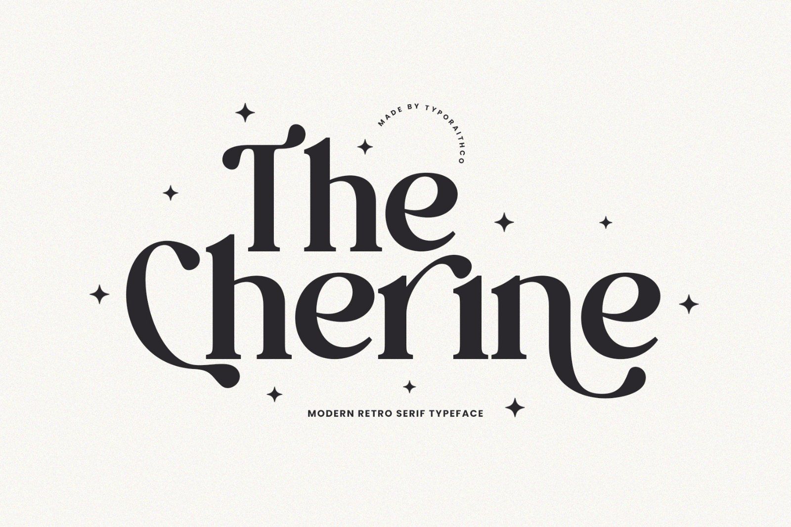 The Cherine | Modern Retro Serif — image 1