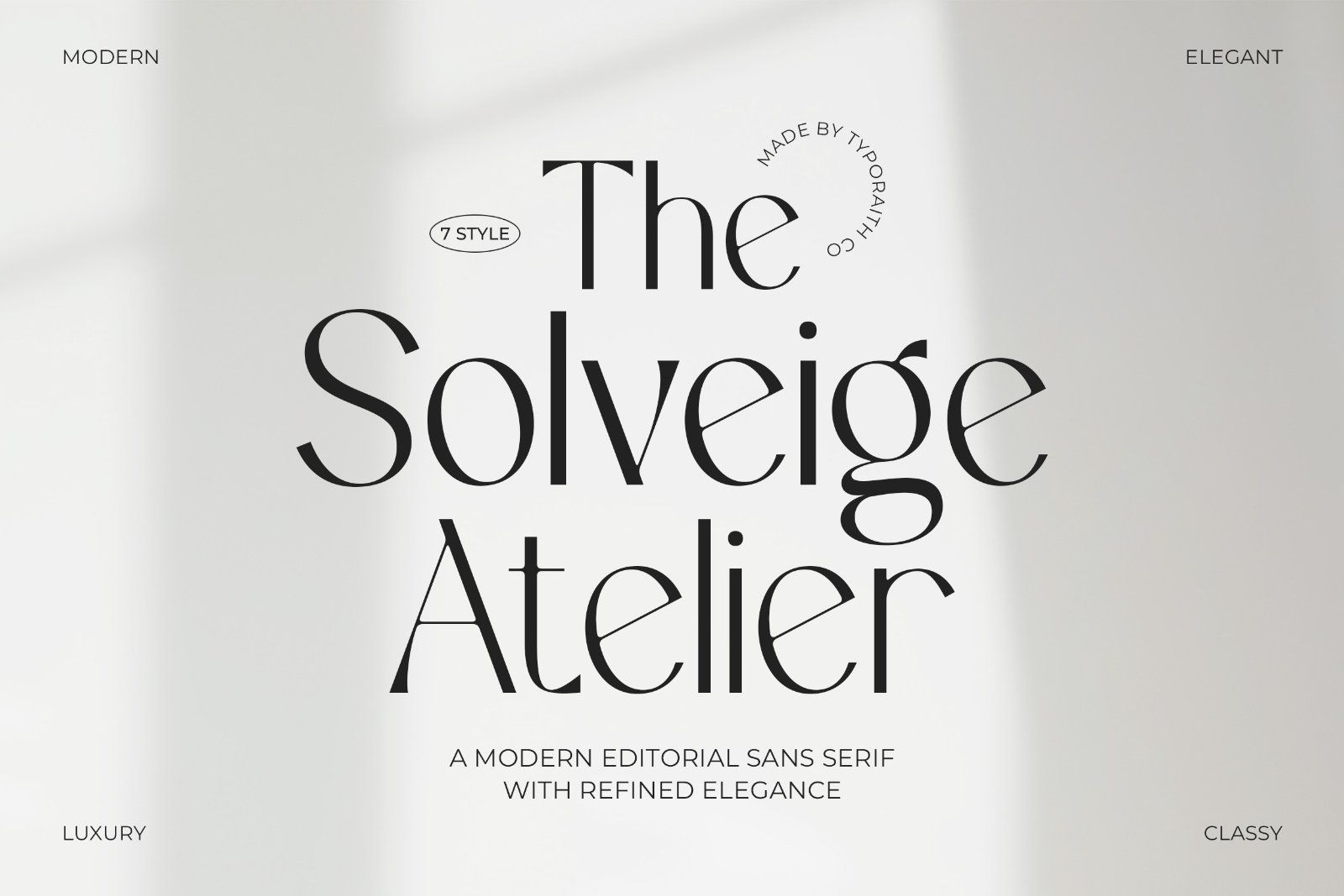 The Solveige Atelier Font Family — image 1