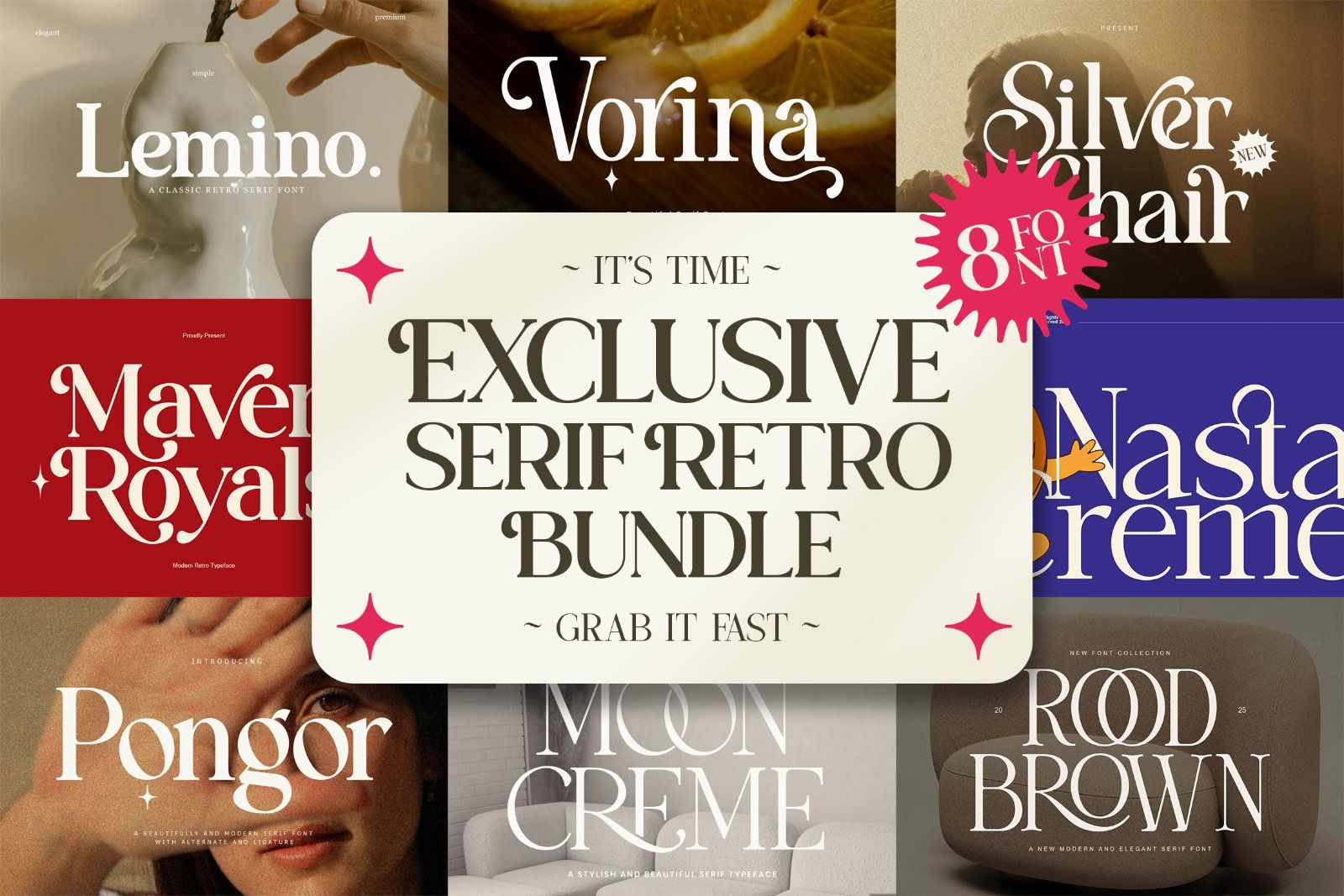 Exclusive Serif Retro Bundle — image 1