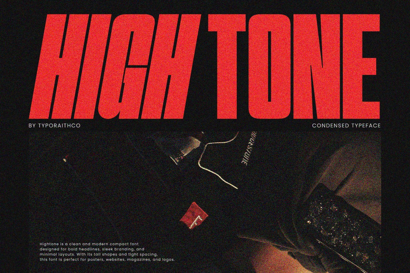 Hightone | Condensed Duo Font — image 1