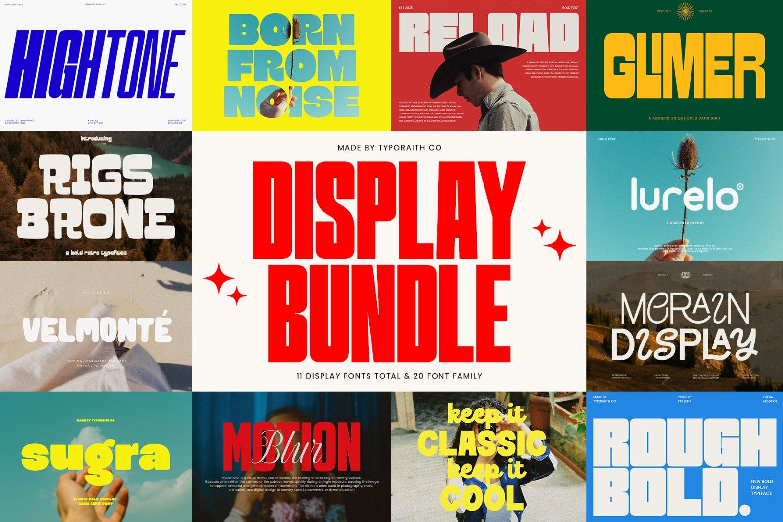 Display Font Bundle — image 1