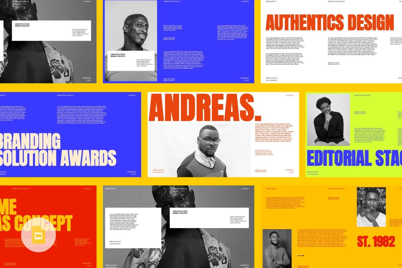 Andreas - Brand Portfolio Google Slides — image 1