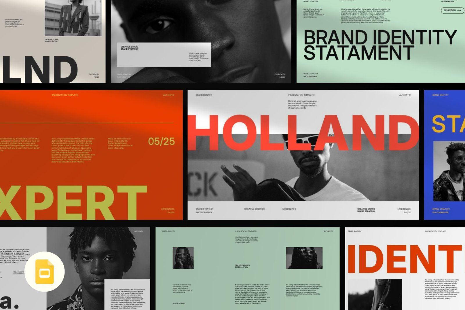 Holland - Brand Identity Google Slides — image 1