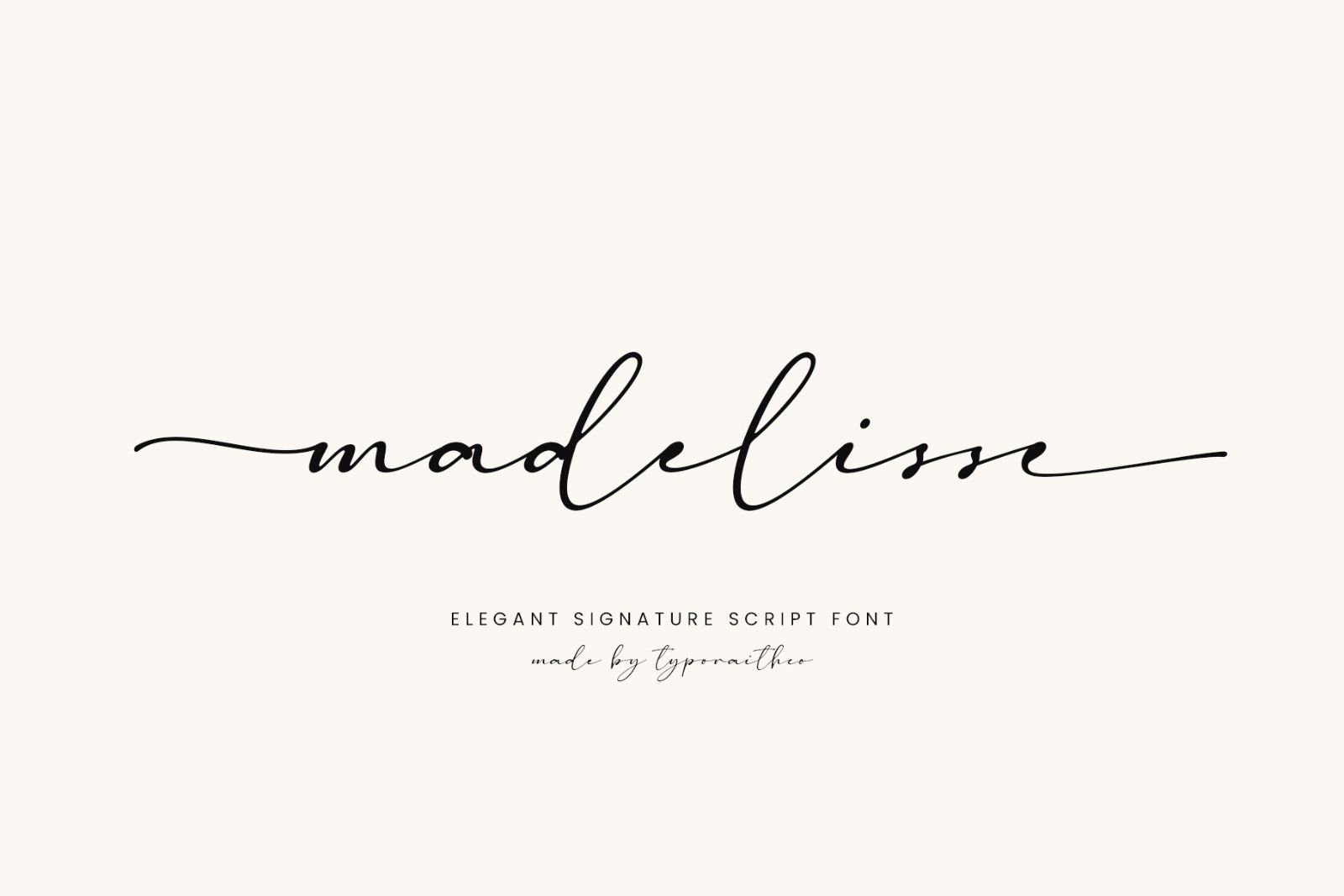Madelisse | Elegant Signature Font — image 1