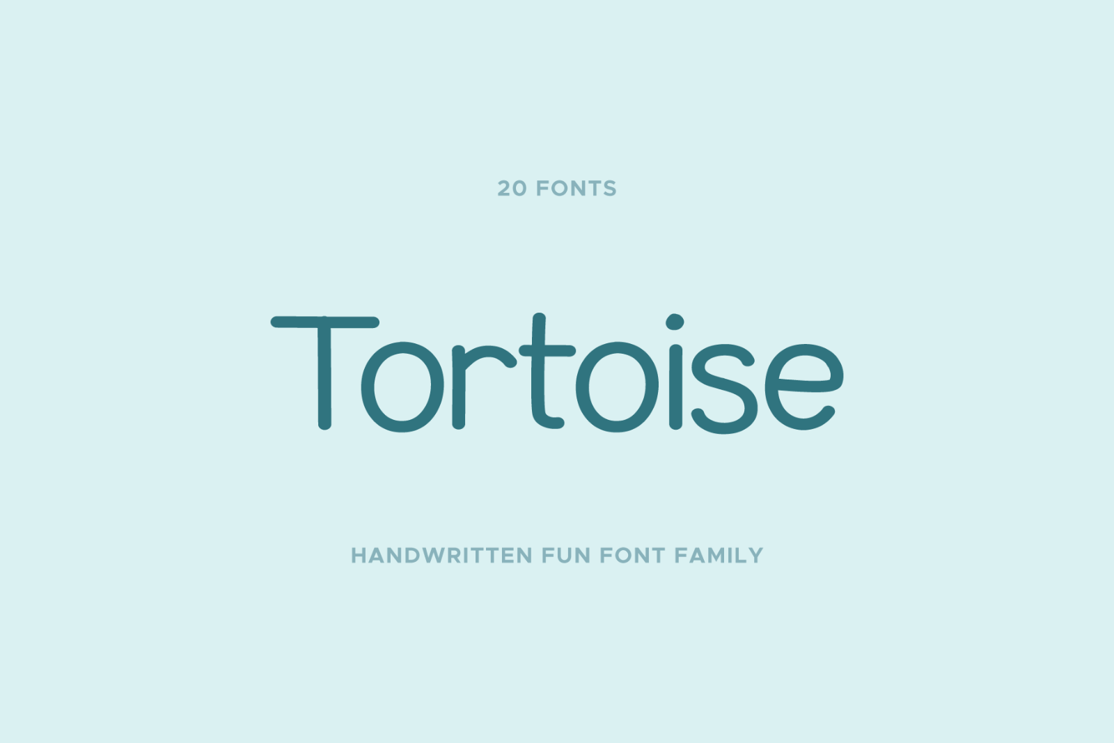 Tortoise - Handwritten Font Family — image 1