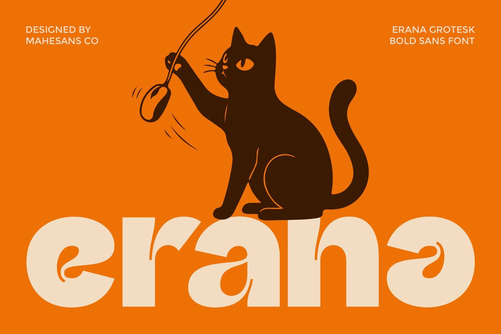 Erana Grotesk – Bold Retro Sans Serif — image 1