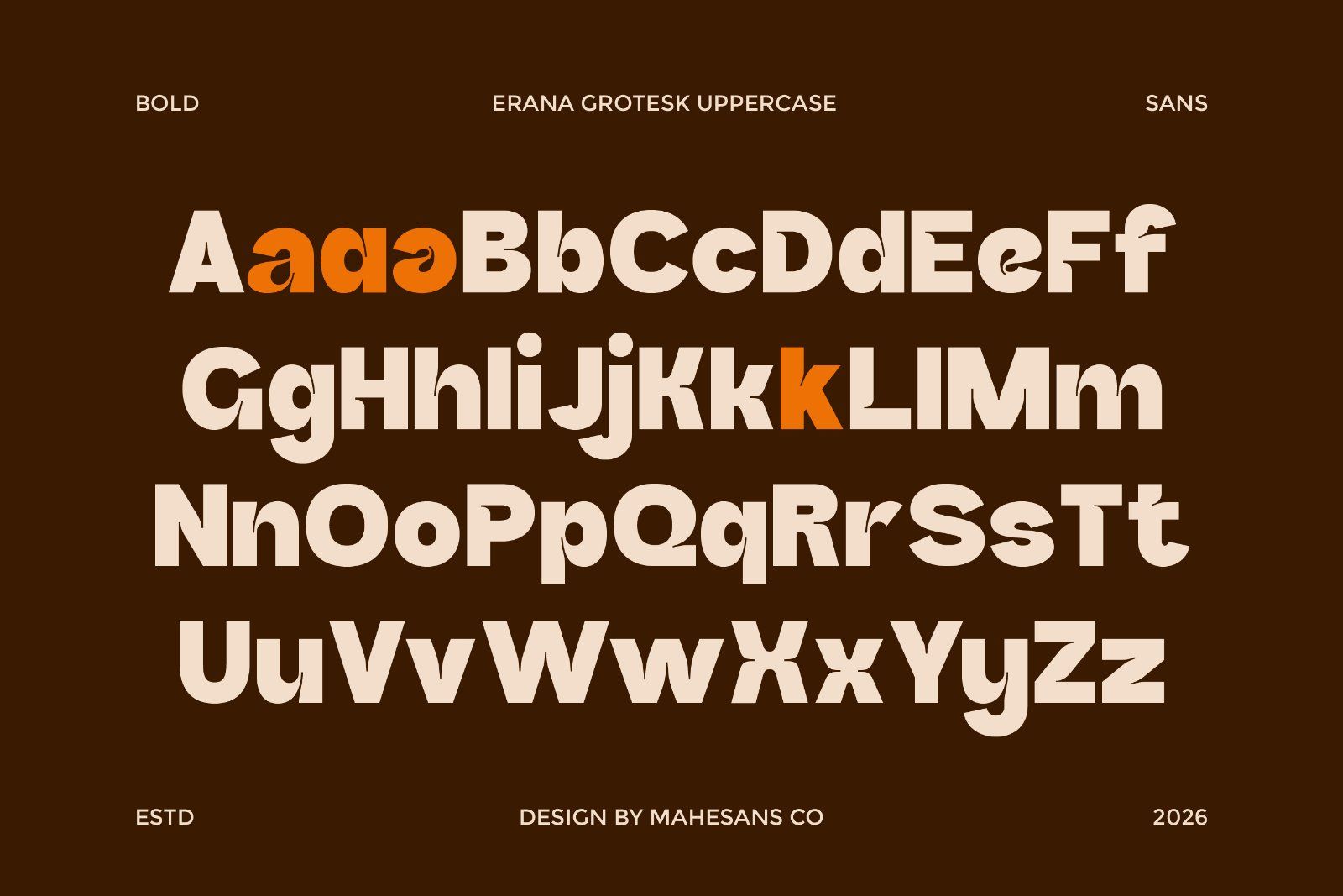 Erana Grotesk – Bold Retro Sans Serif — image 8