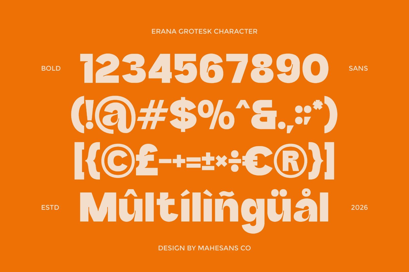 Erana Grotesk – Bold Retro Sans Serif — image 9