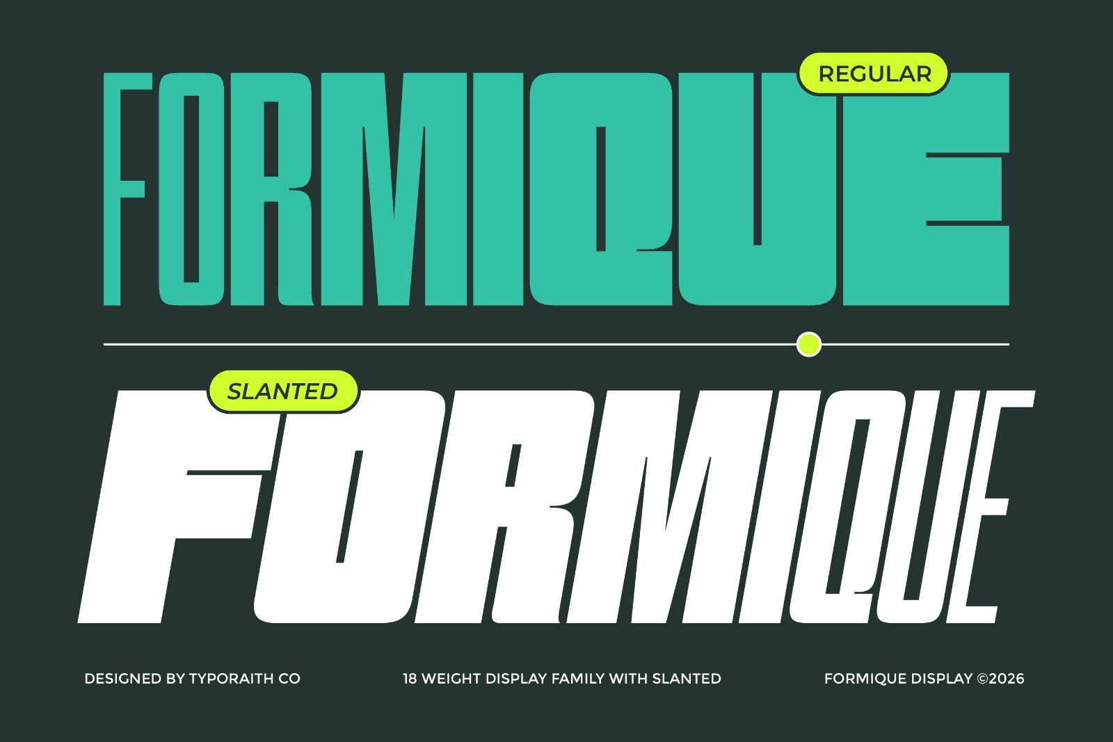 Formique Font Family — image 1