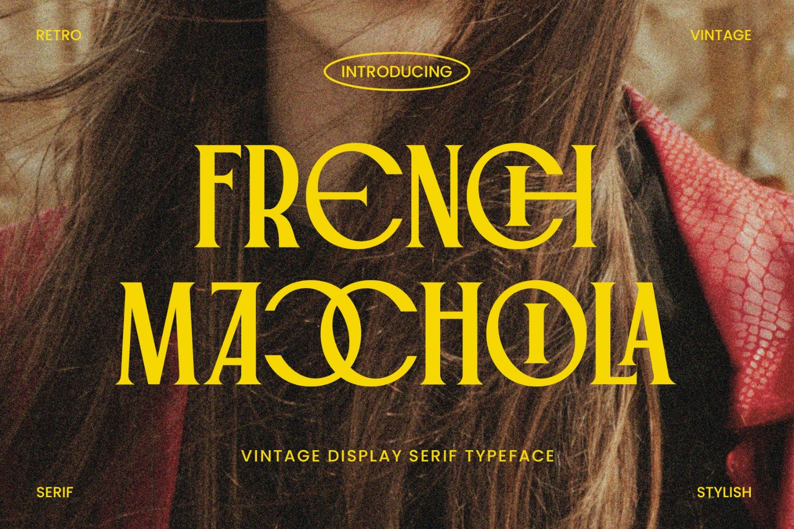French Macchiola | Vintage Display Serif — image 1