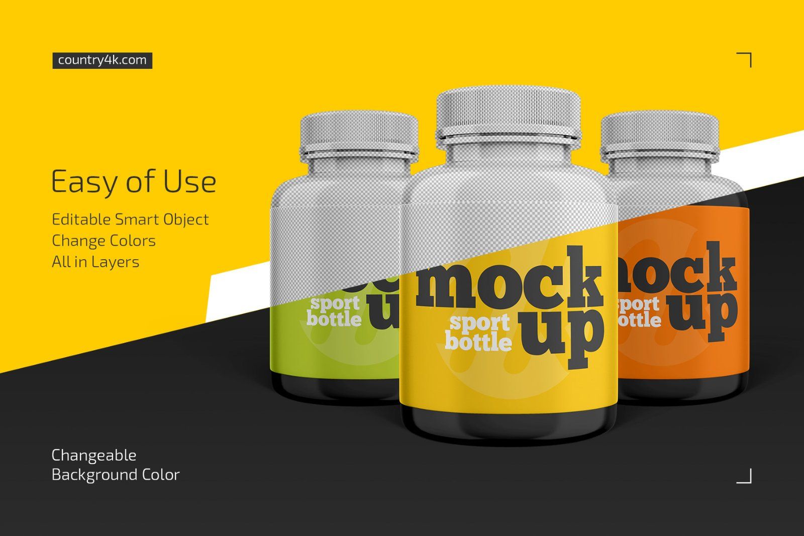 Sport Bottle Mockup Set — image 2