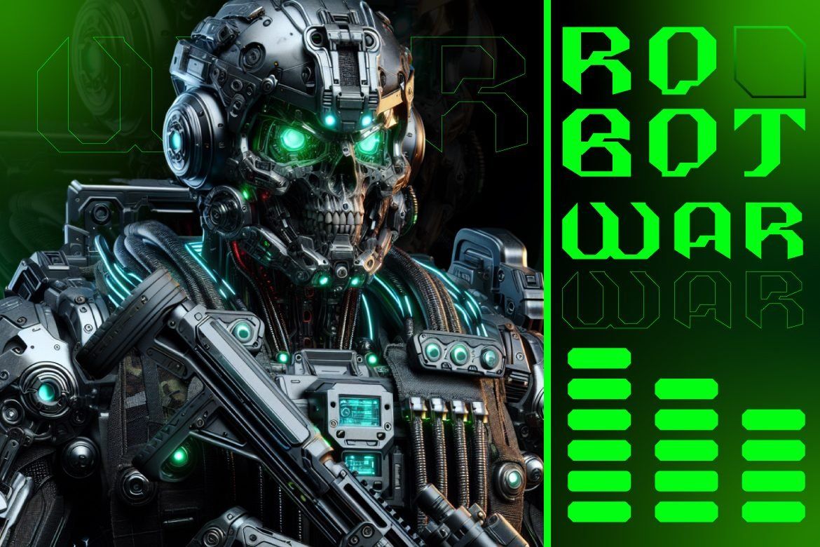 Orek Futuristic Display Font – Modern Sci-Fi Typeface — image 4