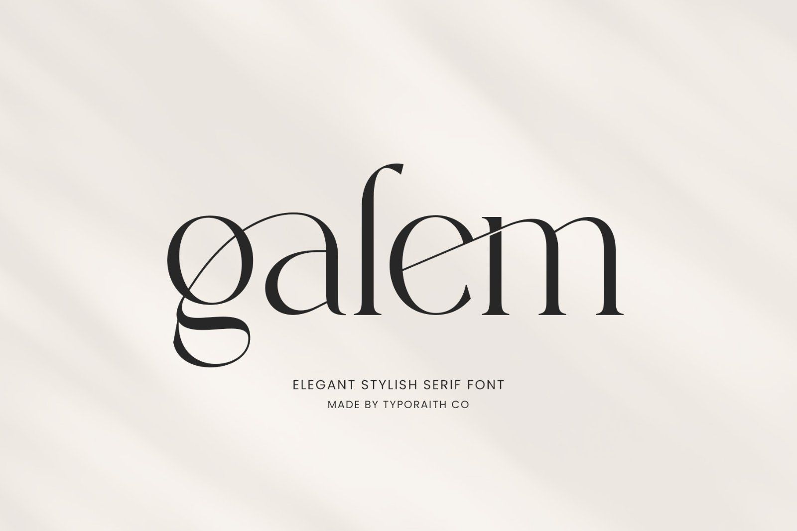 Galem | Elegant Serif — image 1