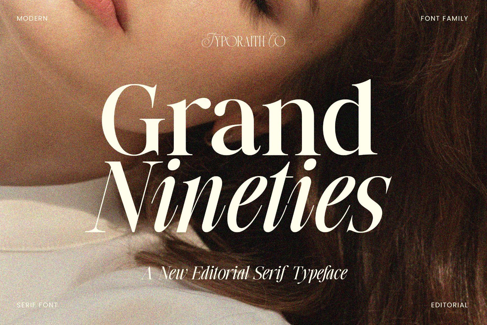 Grand Nineties Classy Serif Family — image 1
