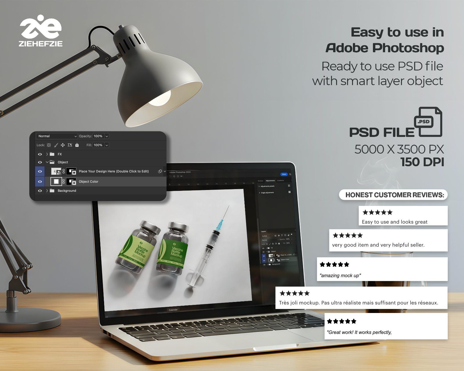 Healthcare Mockup Bundle Medical Branding & Pharmaceutical 15 PSD Mockups — image 4