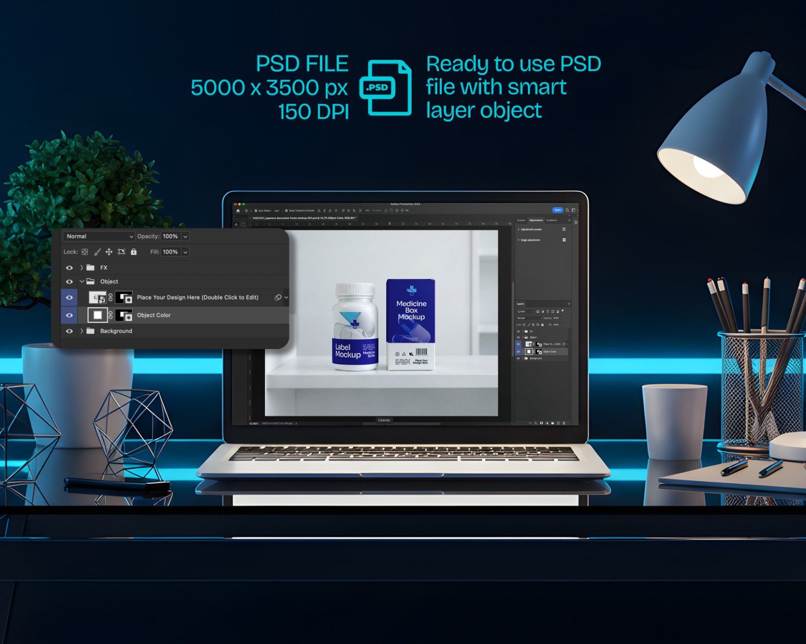Premium Pharmacy Store Branding Mockup Bundle – 15 Professional Medical & Healthcare PSD Scenes — image 4