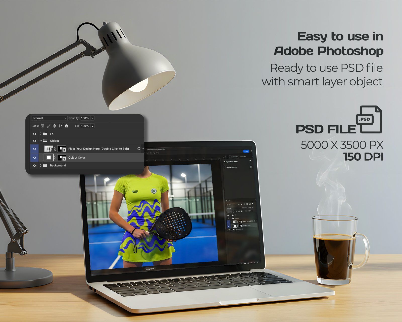 Paddle Court Mockup Bundle – 15 PSD Templates for Sports Branding & Equipment Design — image 9