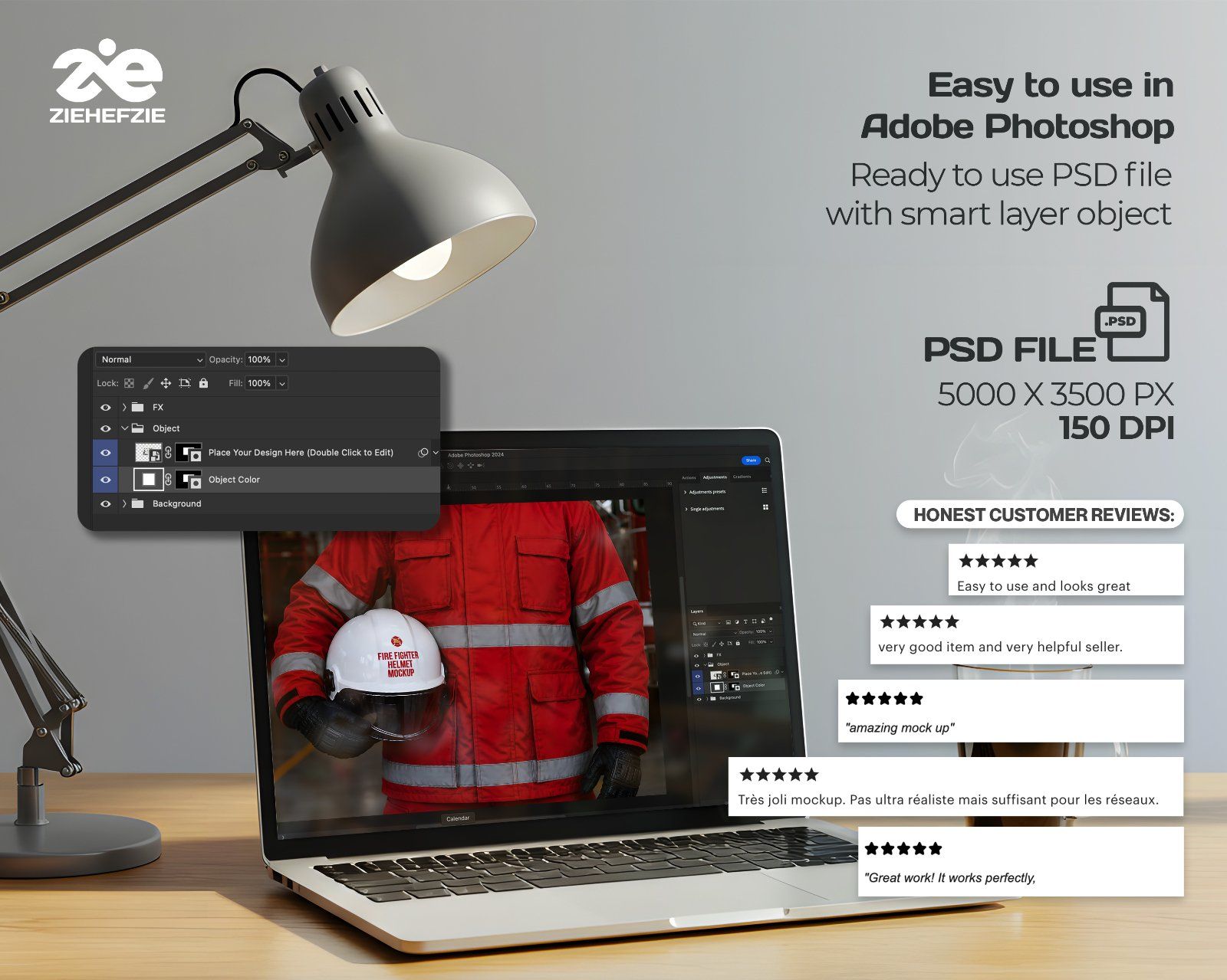 Premium Fire Fighter Branding Mockup Bundle – 15 Rescue PSD Scenes for Emergency Uniforms, Vehicles — image 4