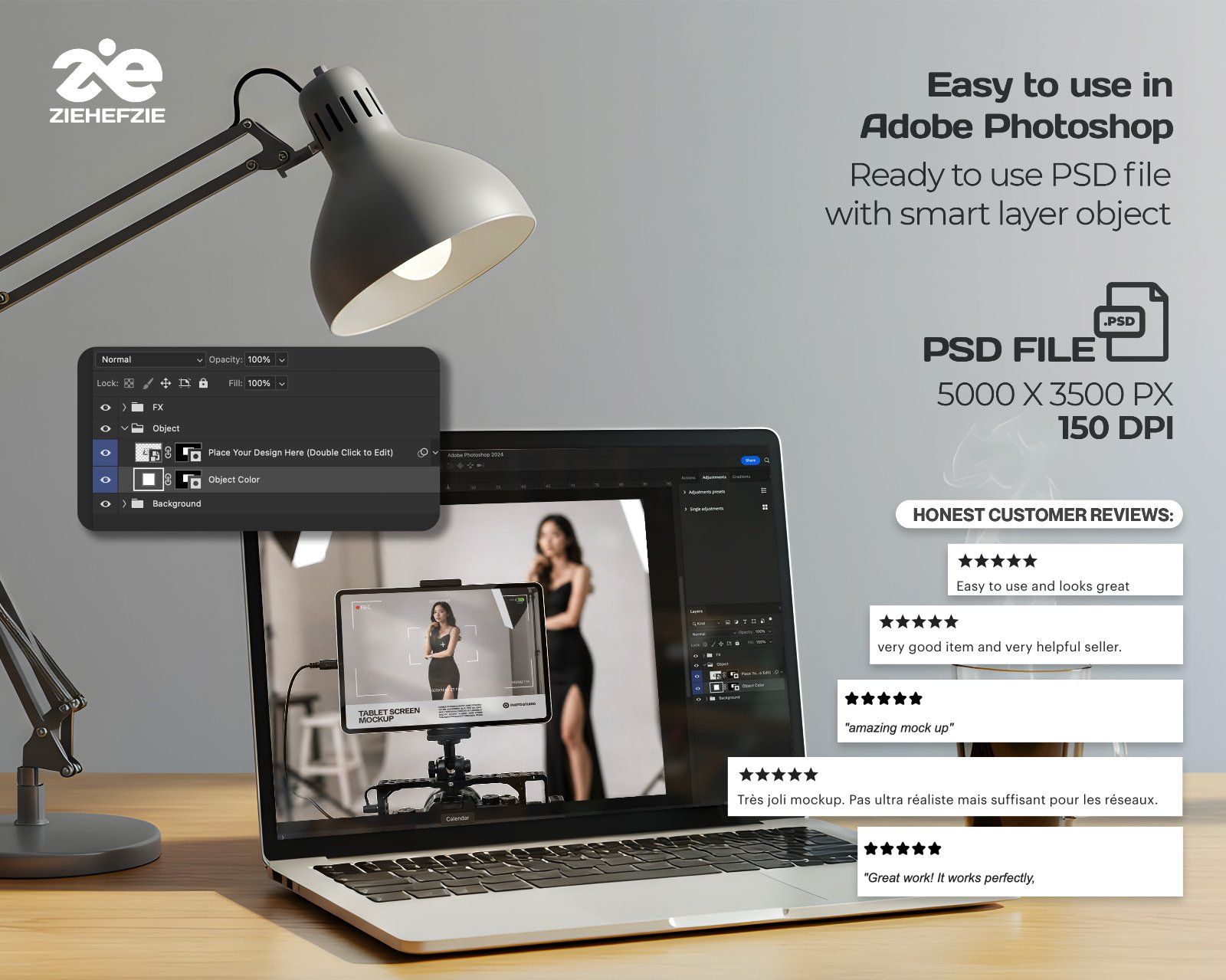Premium Studio Photography Branding Mockup Bundle – 15 Creative Production PSD Scenes for Photo Stud — image 4