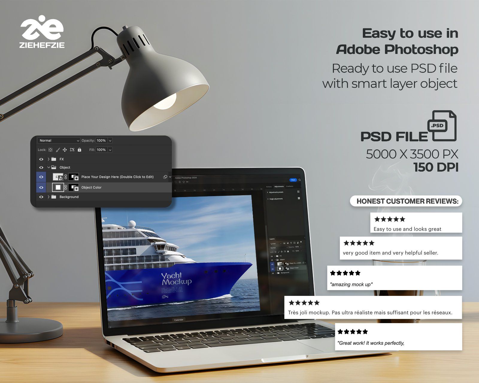 Cruise Ship Mockup Bundle - Maritime Branding with a Luxury Cruise Ship Mockup — image 4