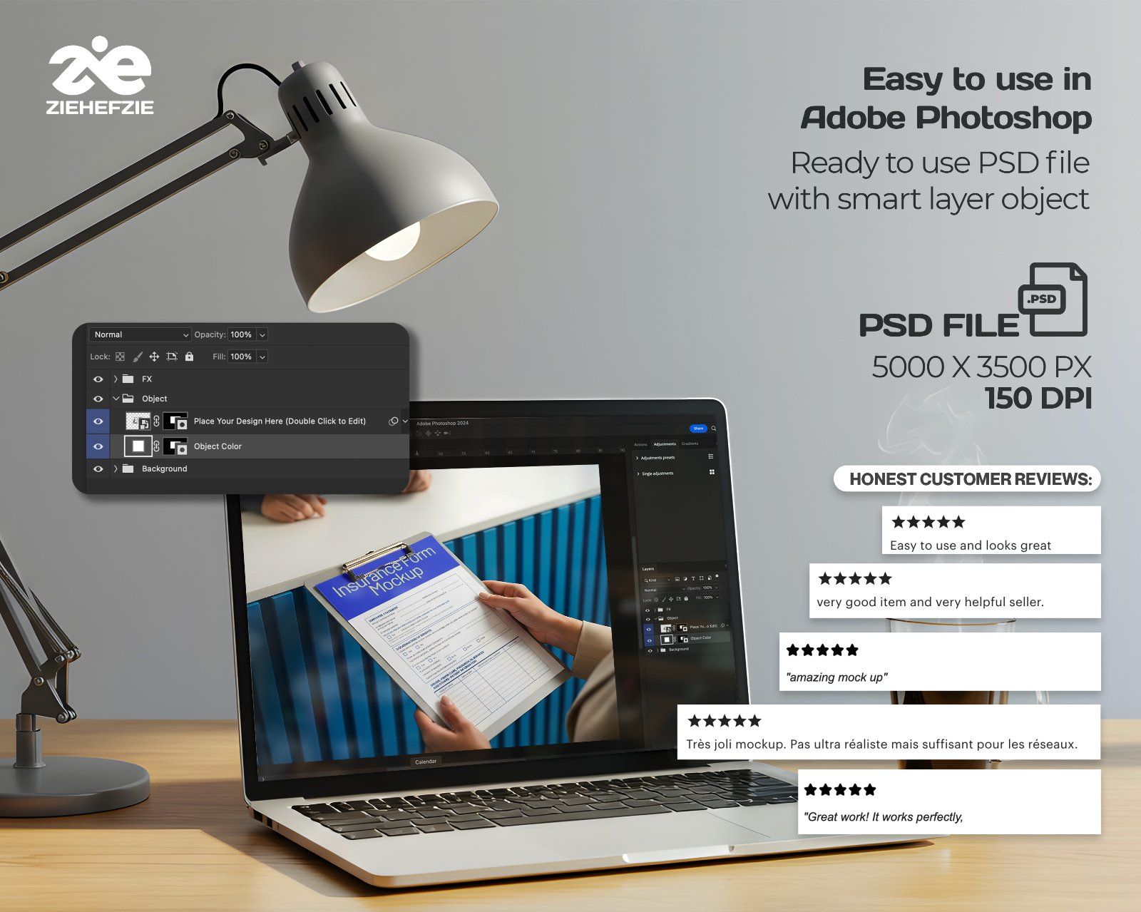 Premium Corporate Identity 15 PSD Mockups for Insurance & Protection Brands — image 4