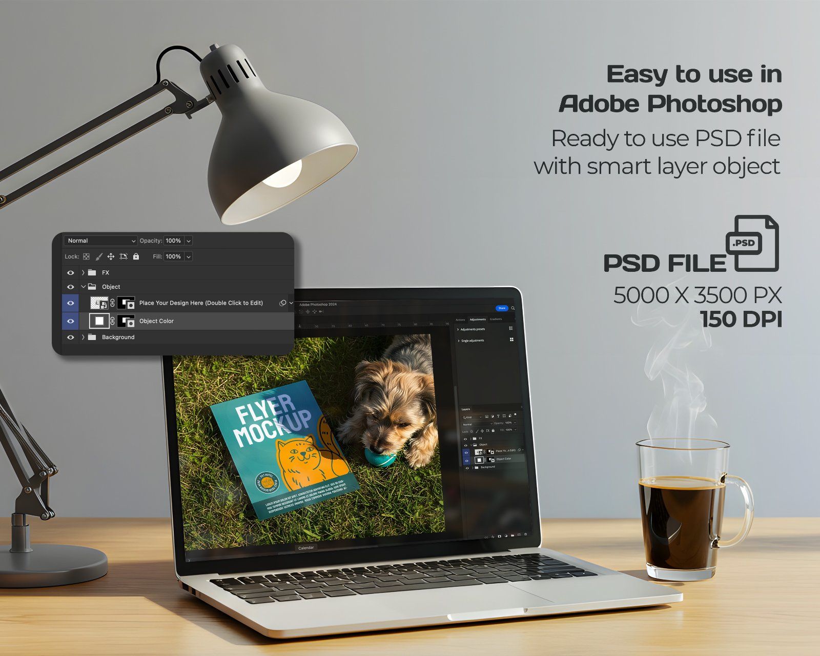 Pet Hotel Frame Mockup – Realistic PSD Template for Wall Art & Branding — image 10