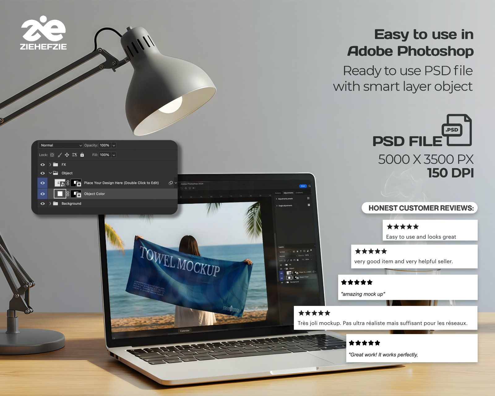 Premium Beach Club & Summer Lifestyle Mockup Bundle – 15 Aesthetic PSD Scenes for Resort Branding — image 4