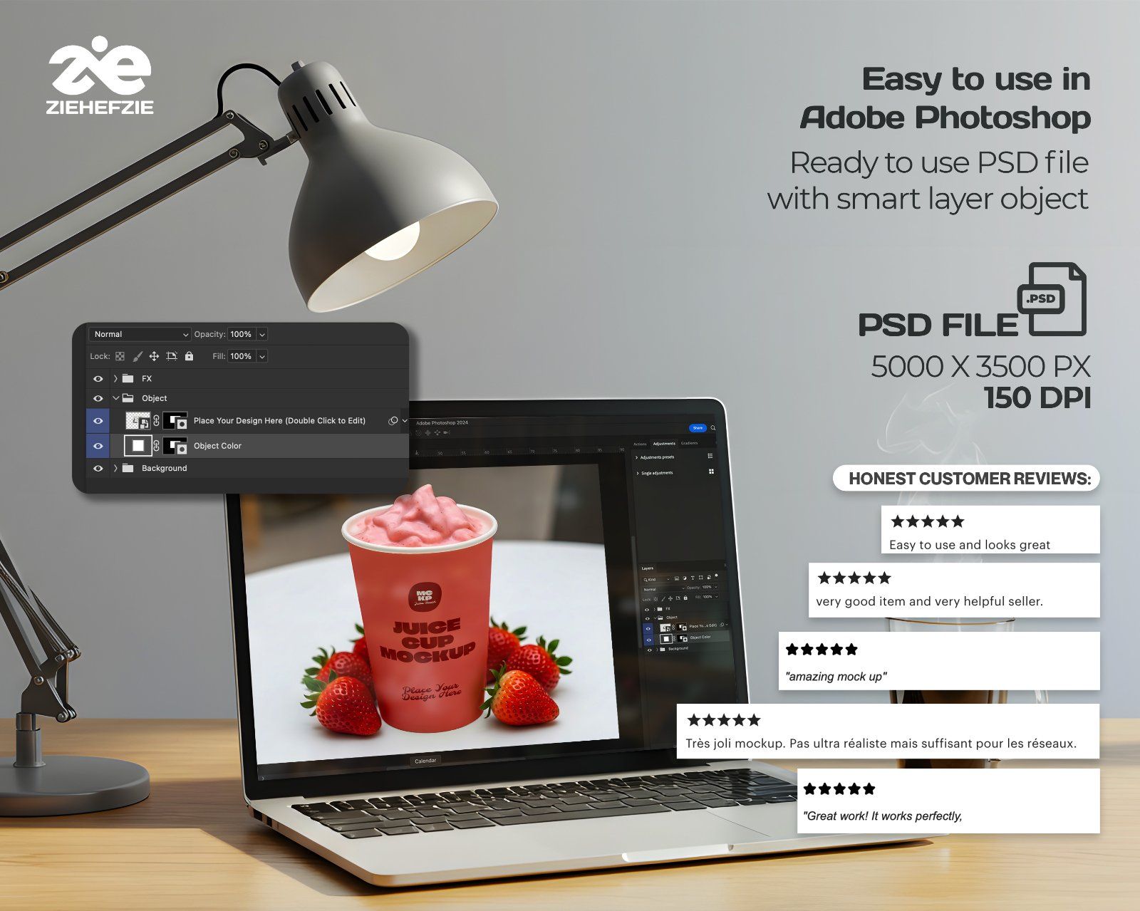 Juice Store Mockup Bundle Fresh Juice Branding & Packaging — image 4
