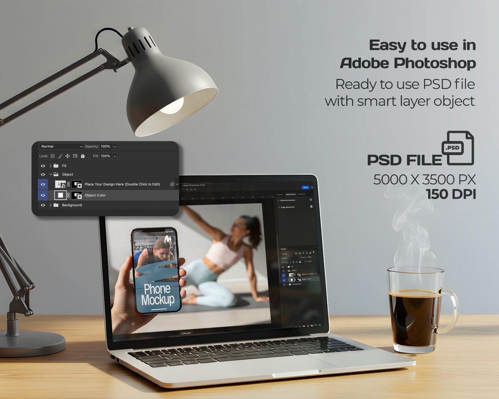 Pilates Studio Mockup Bundle – 15 PSD Templates for Fitness & Wellness Branding — image 13