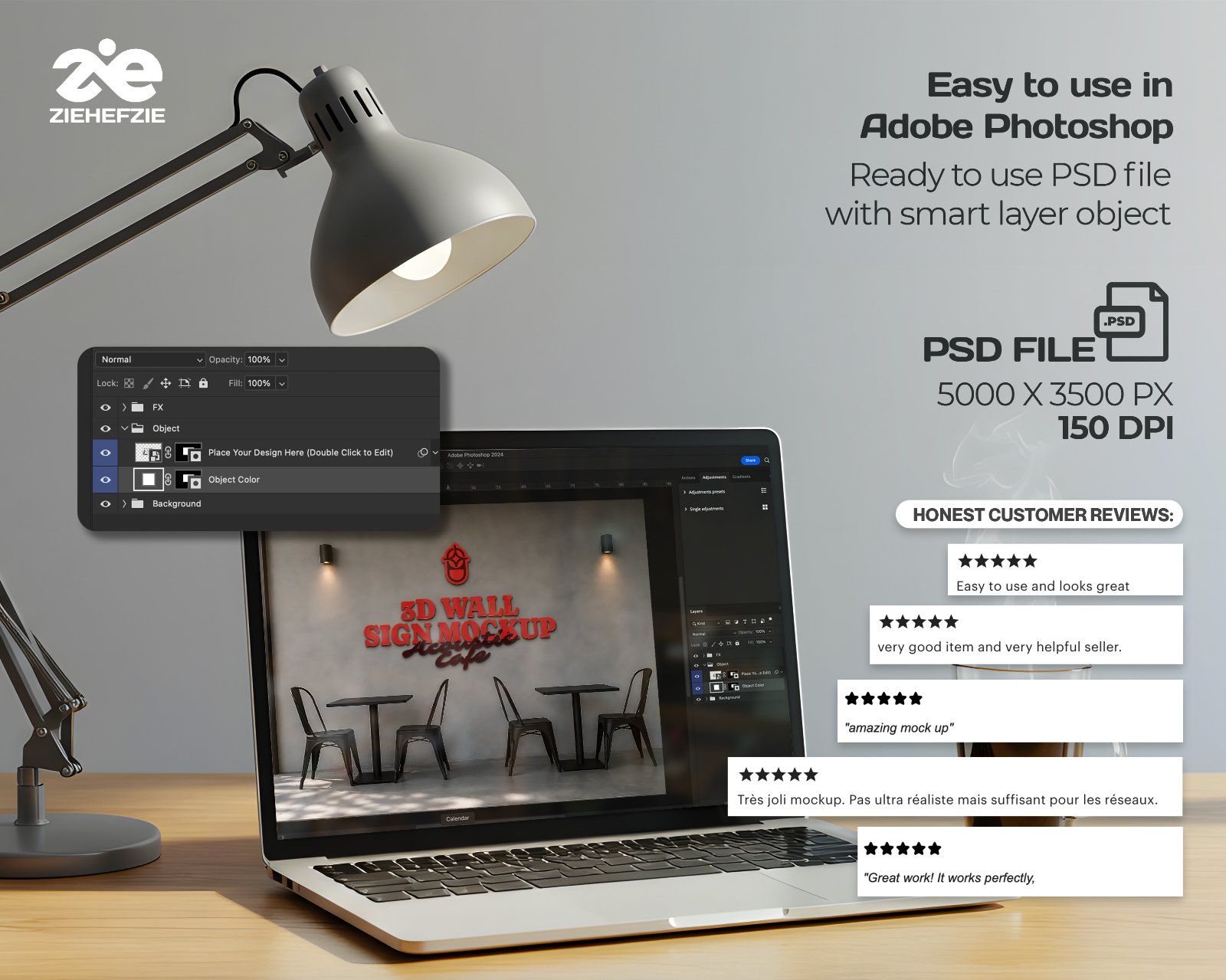 Premium Live Music Cafe Branding Mockup Bundle – 15 Aesthetic PSD Scenes for Coffee Shop & Acoustic — image 4