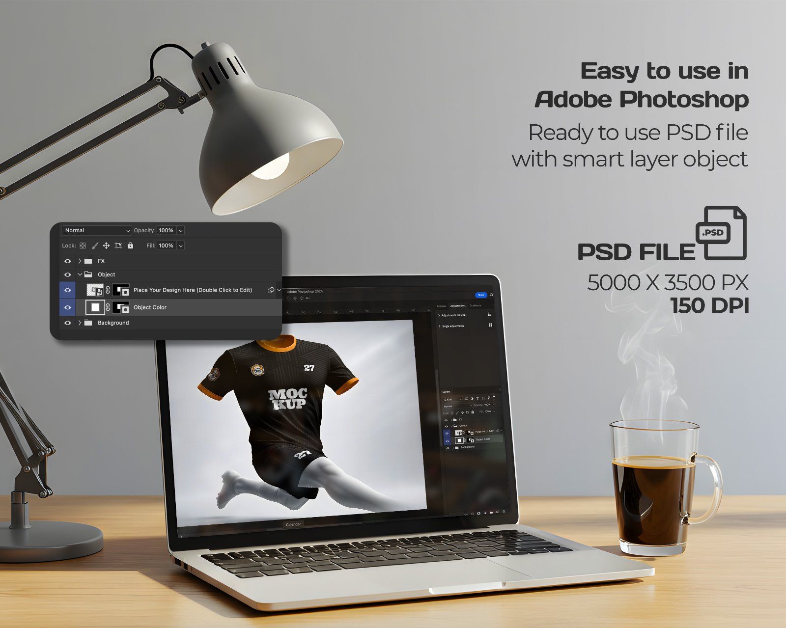 10 PSD Jersey Mockup Bundle – Football, Basketball, Polo, Soccer & Sportswear Uniform Kit — image 14