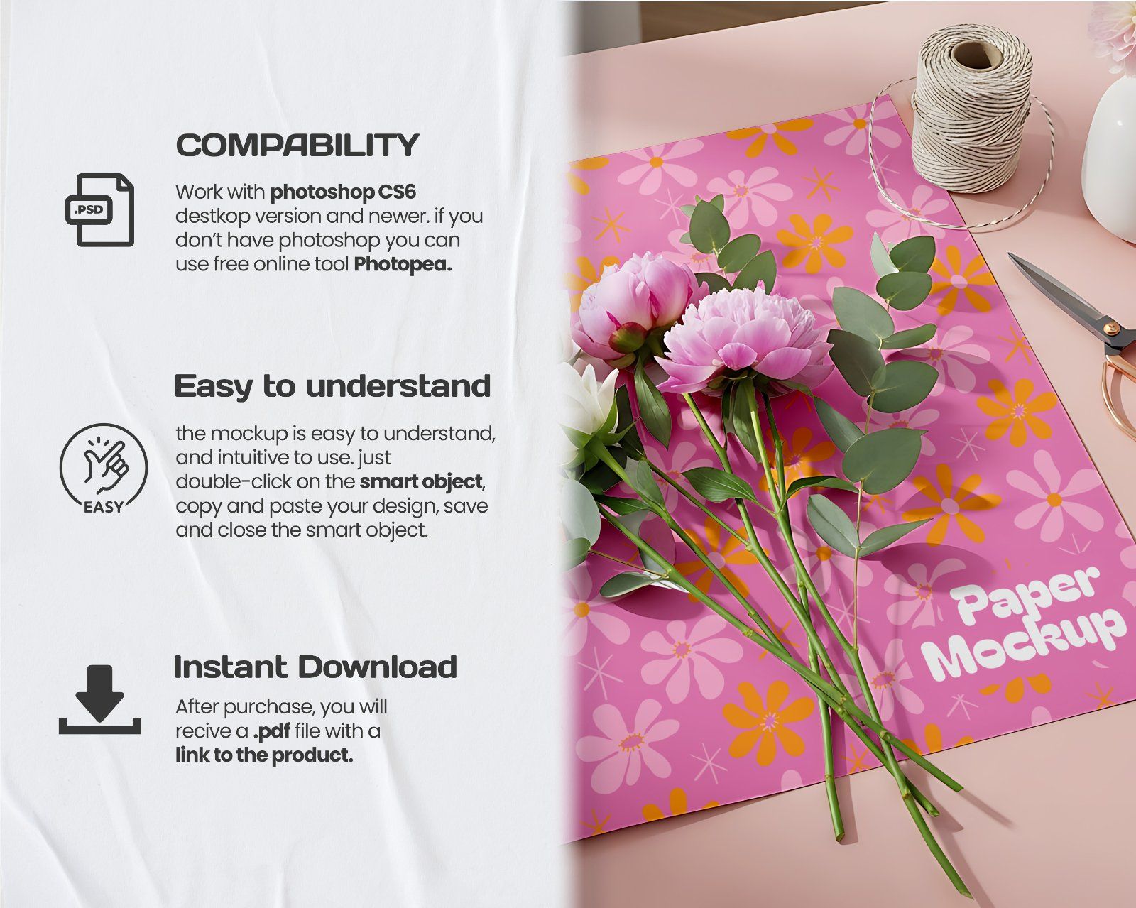 Florist Shop Mockup Bundle – 15 PSD Templates for Florist Branding & Packaging Design — image 9