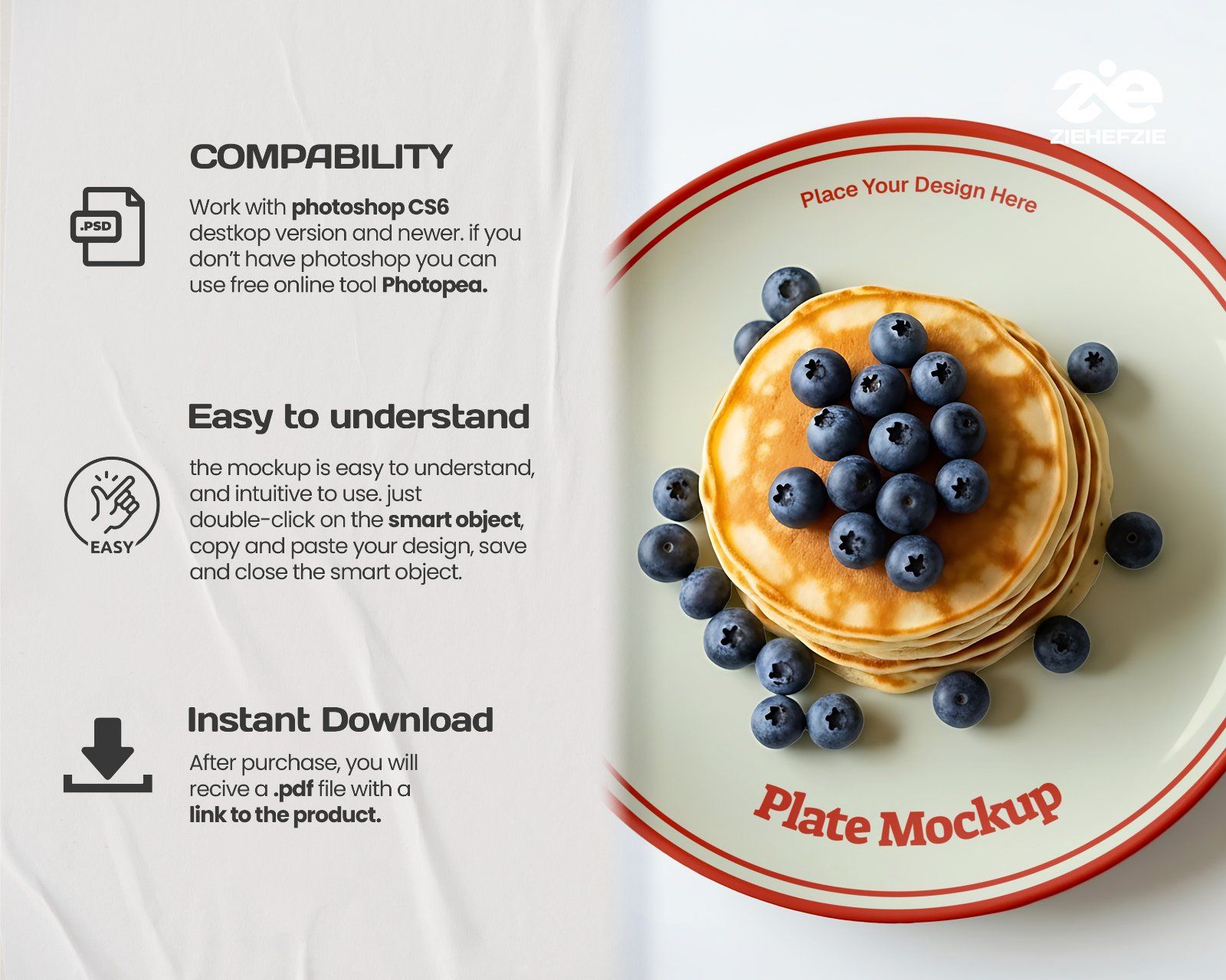 Breakfast Café Mockup Bundle PSD – Menu, Packaging, Apron & Coffee Branding Scene — image 5
